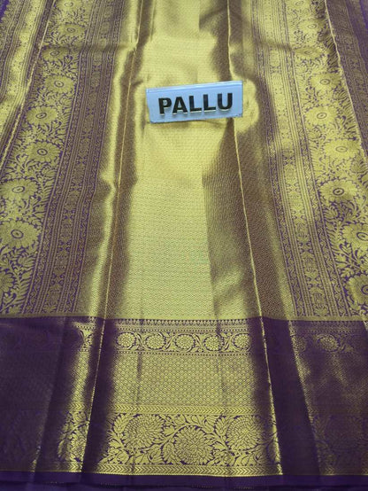 Pure Kanchipuram Silk Saree.