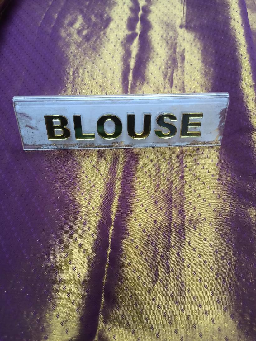 Pure Kanchipuram Silk Saree.