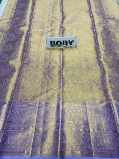 Pure Kanchipuram Silk Saree.