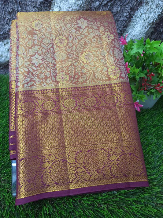 Pure Kanchipuram Silk Saree.