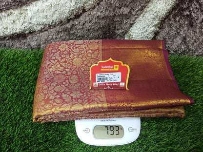 Pure Kanchipuram Silk Saree.