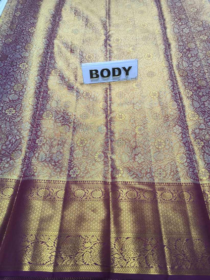 Pure Kanchipuram Silk Saree.