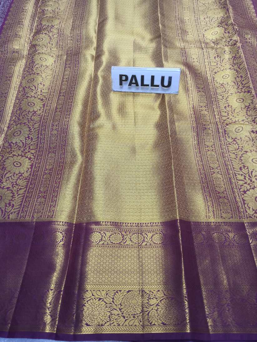 Pure Kanchipuram Silk Saree.