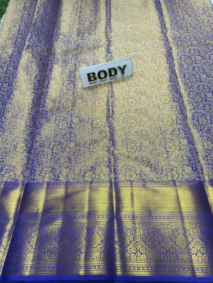 Pure Kanchipuram Silk Saree.