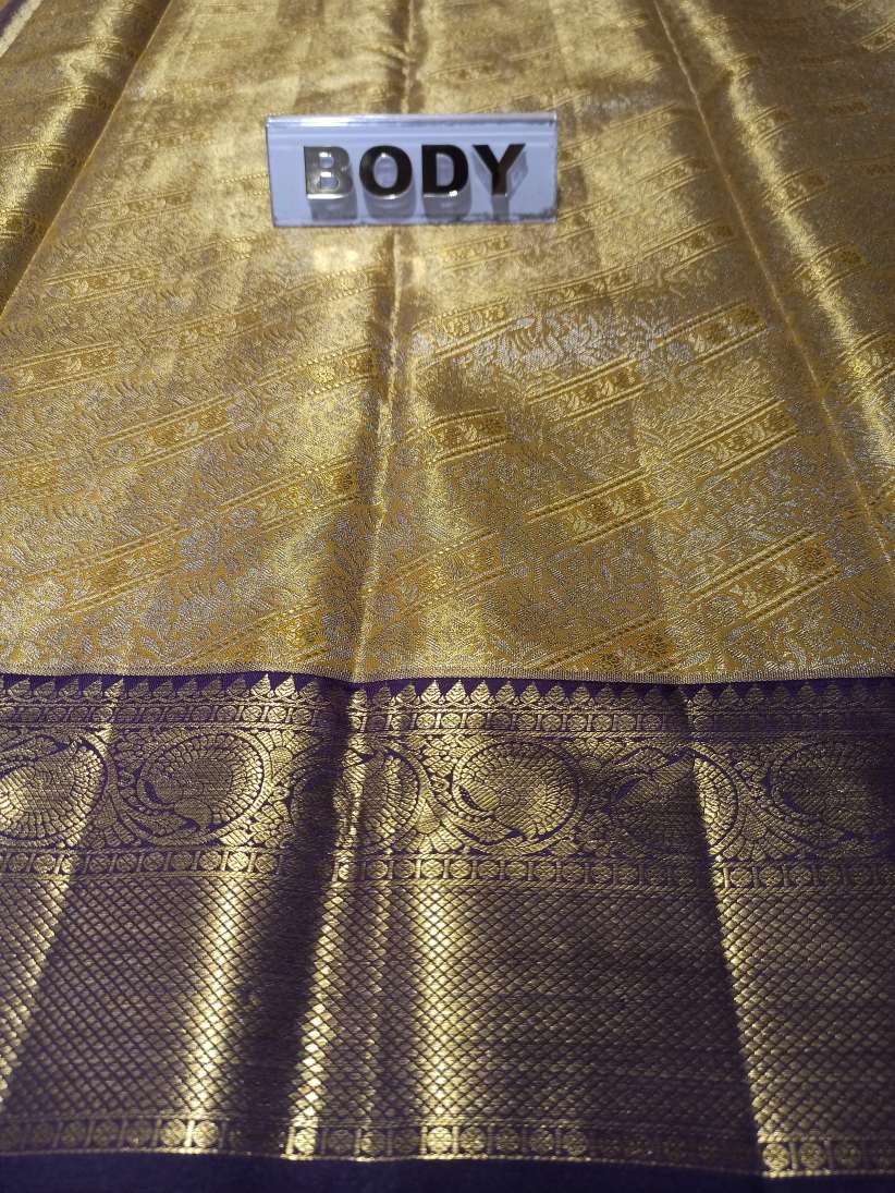 Pure Kanchipuram Silk Saree.