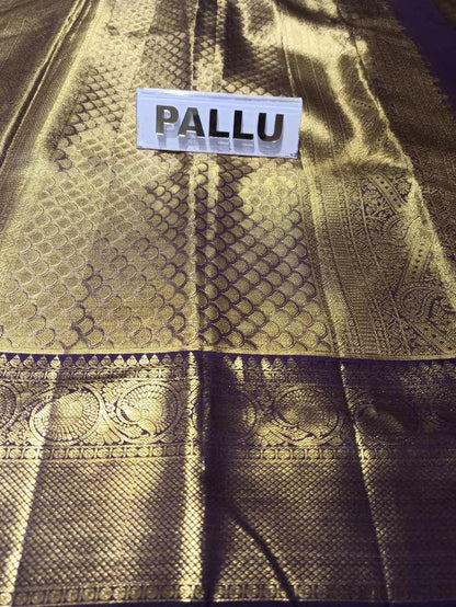 Pure Kanchipuram Silk Saree.