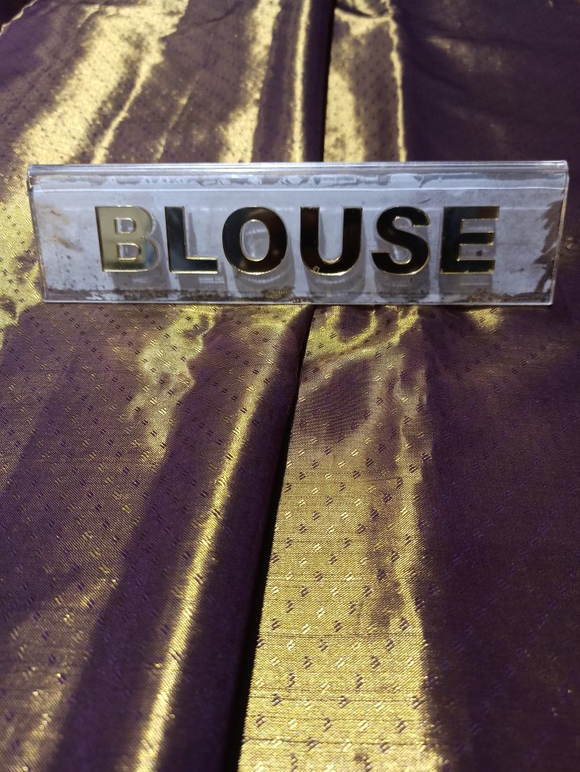 Pure Kanchipuram Silk Saree.