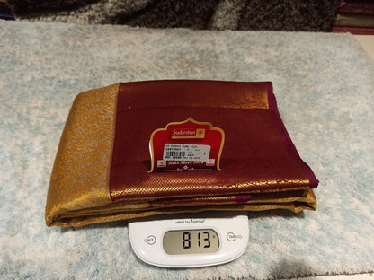 Pure Kanchipuram Silk Saree.