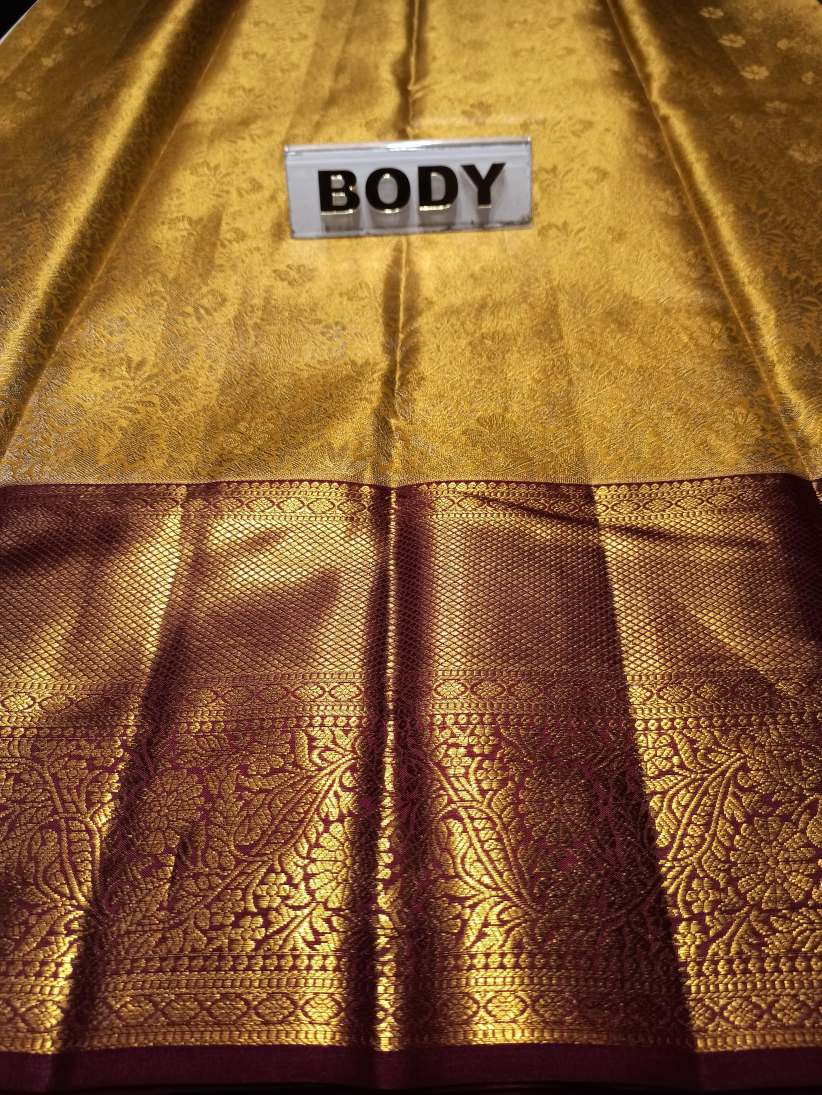 Pure Kanchipuram Silk Saree.