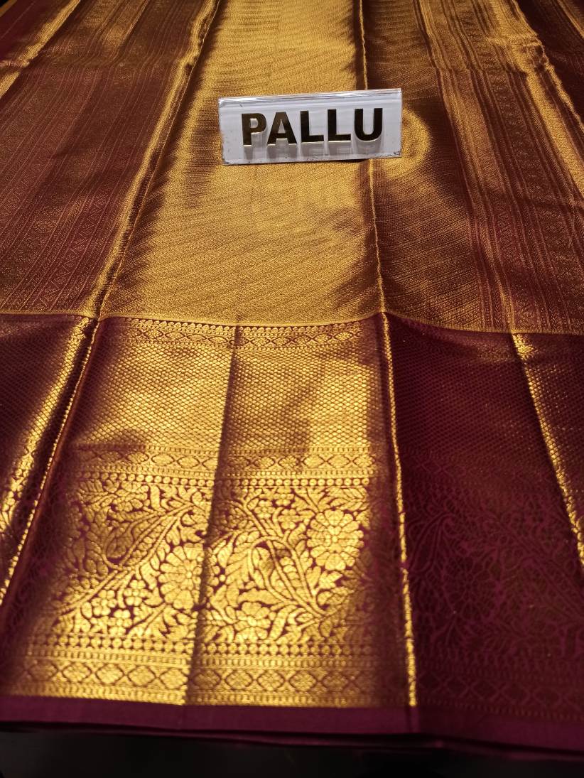 Pure Kanchipuram Silk Saree.