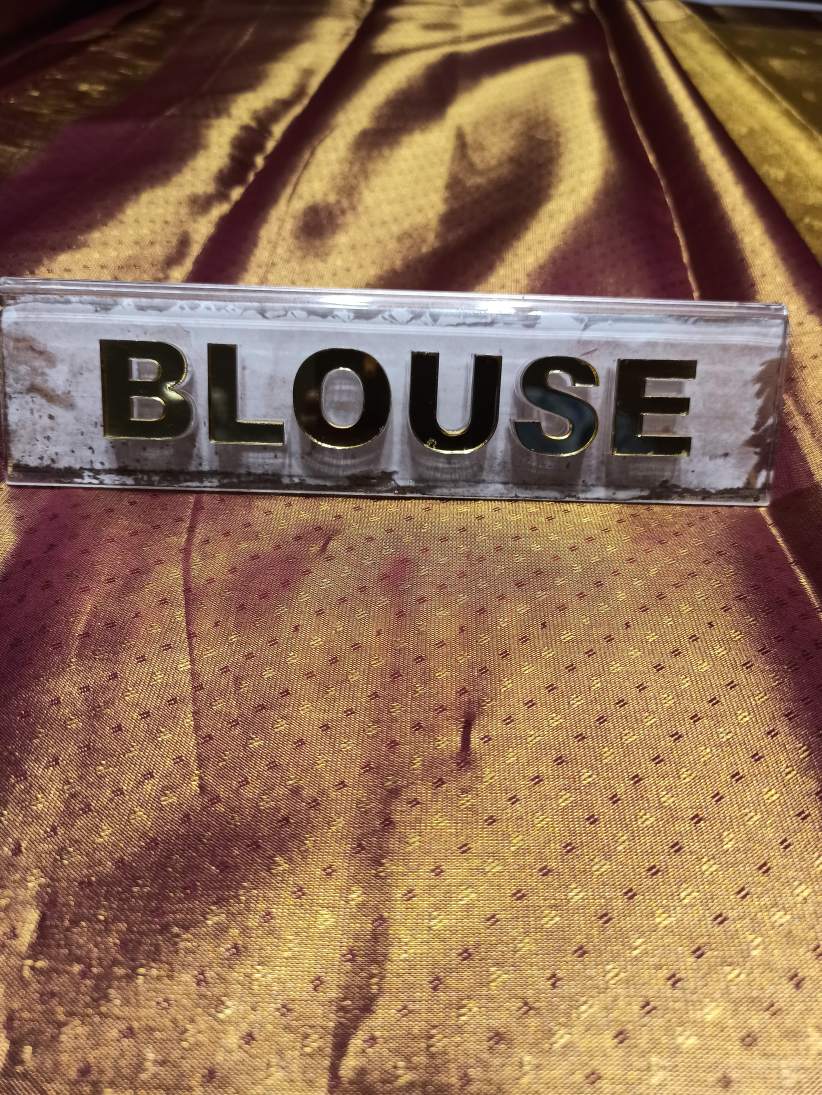 Pure Kanchipuram Silk Saree.