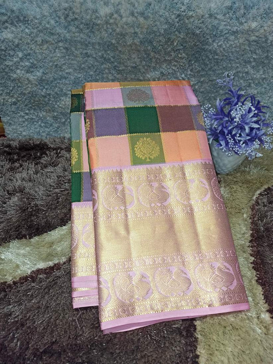 Pure Kanchipuram Silk Saree.