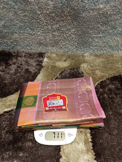 Pure Kanchipuram Silk Saree.