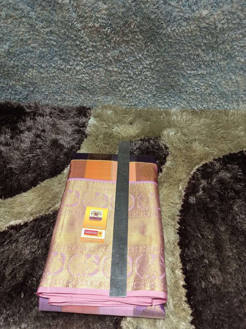 Pure Kanchipuram Silk Saree.