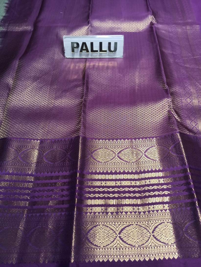 Pure Kanchipuram Silk Saree.