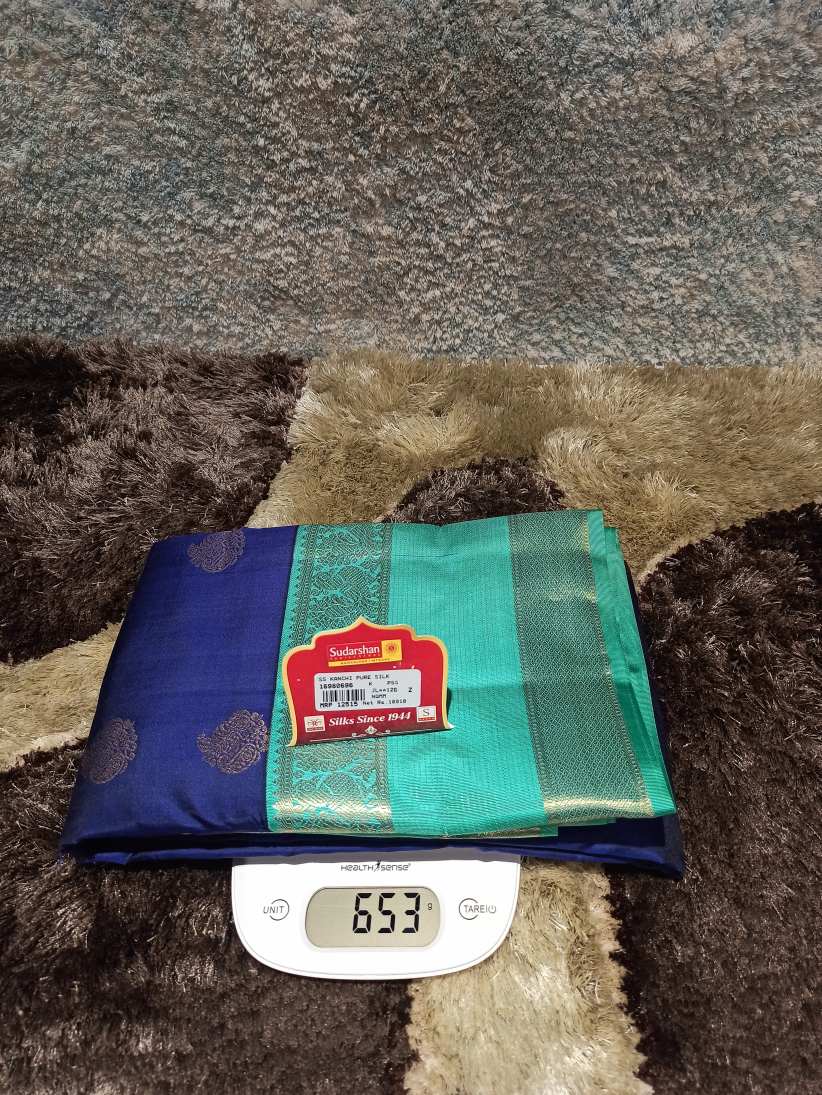 Pure Kanchipuram Silk Saree.