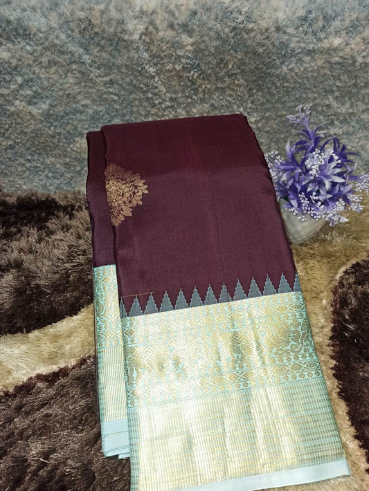 Pure Kanchipuram Silk Saree.