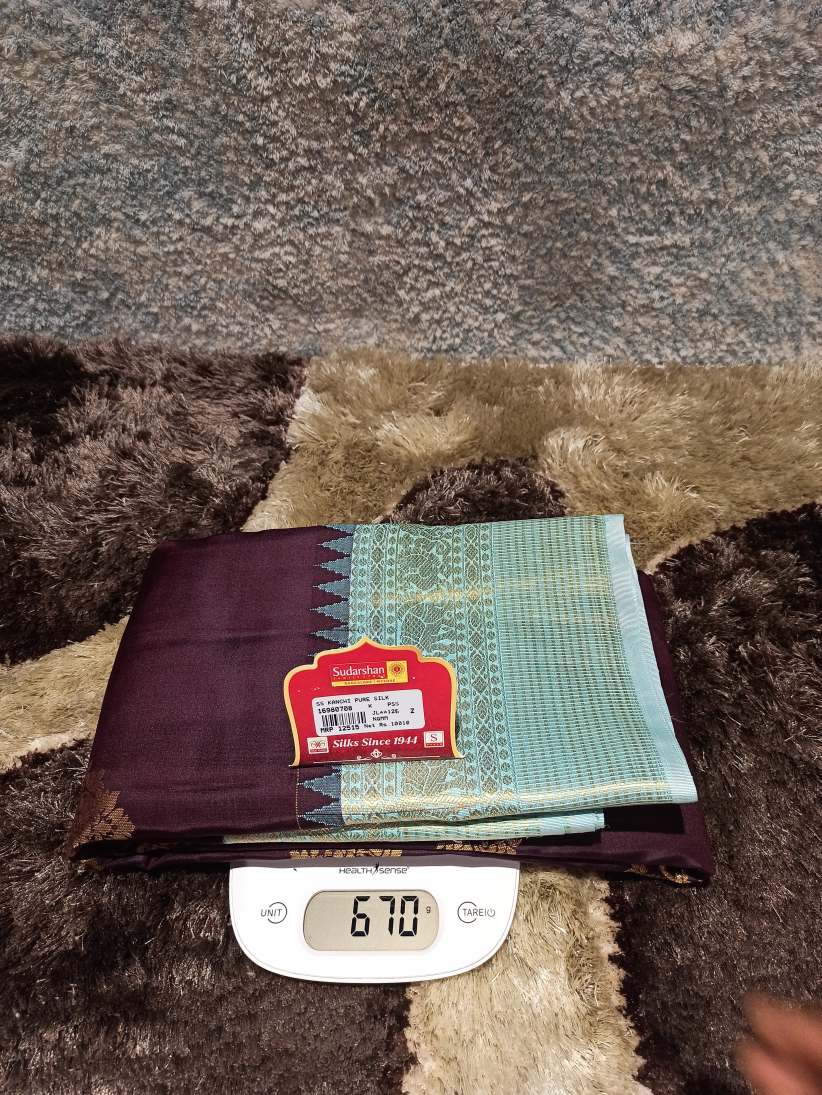 Pure Kanchipuram Silk Saree.