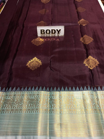 Pure Kanchipuram Silk Saree.