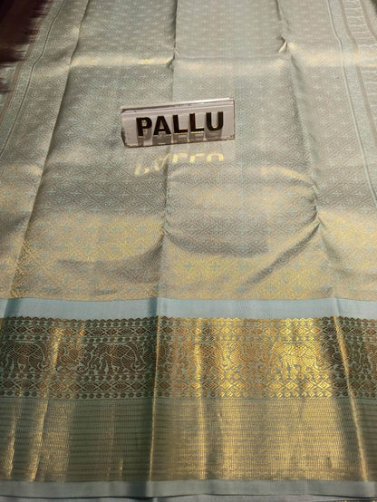 Pure Kanchipuram Silk Saree.