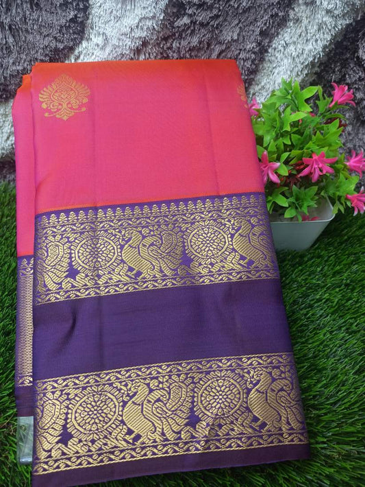 Pure Kanchipuram Silk Saree.