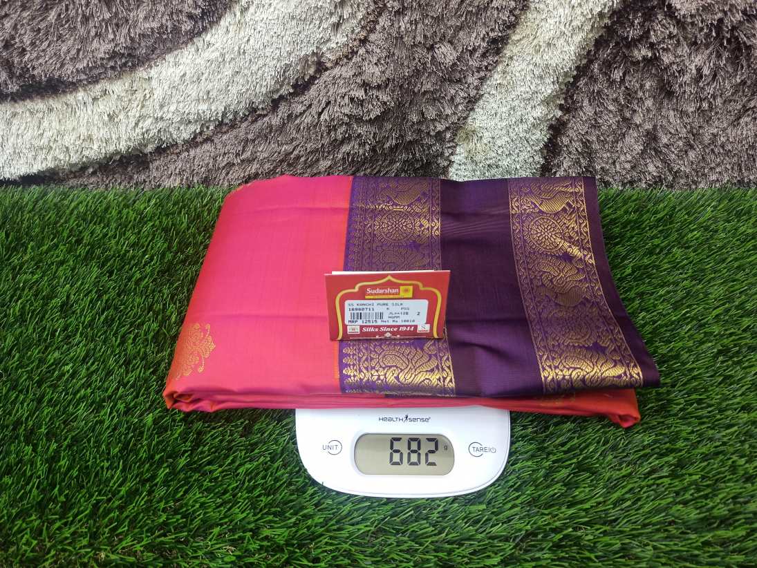 Pure Kanchipuram Silk Saree.