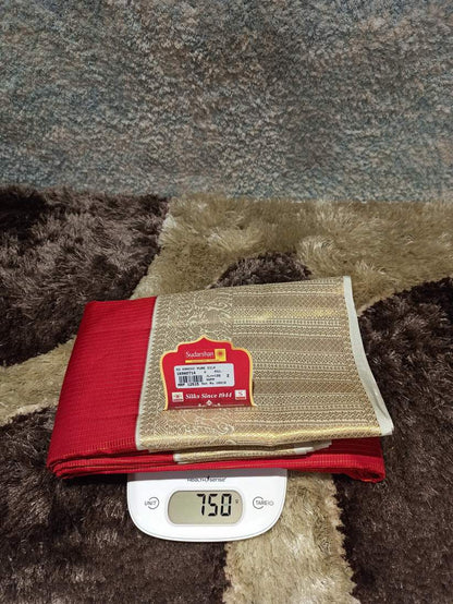 Pure Kanchipuram Silk Saree.