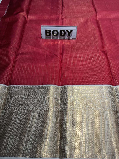 Pure Kanchipuram Silk Saree.