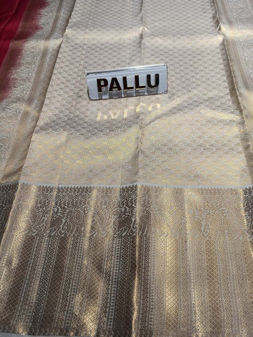 Pure Kanchipuram Silk Saree.