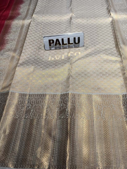 Pure Kanchipuram Silk Saree.