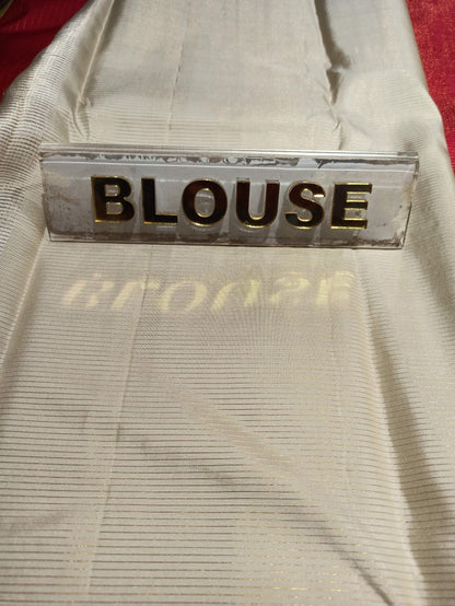 Pure Kanchipuram Silk Saree.