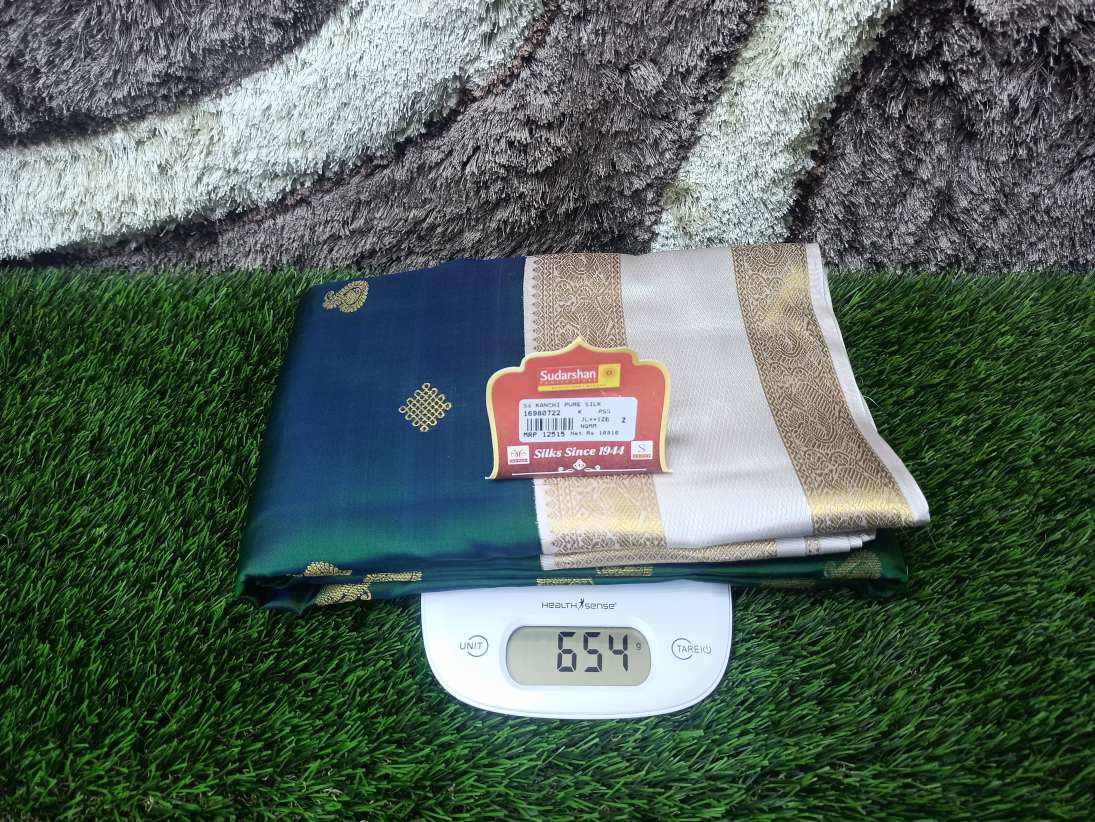 Pure Kanchipuram Silk Saree.