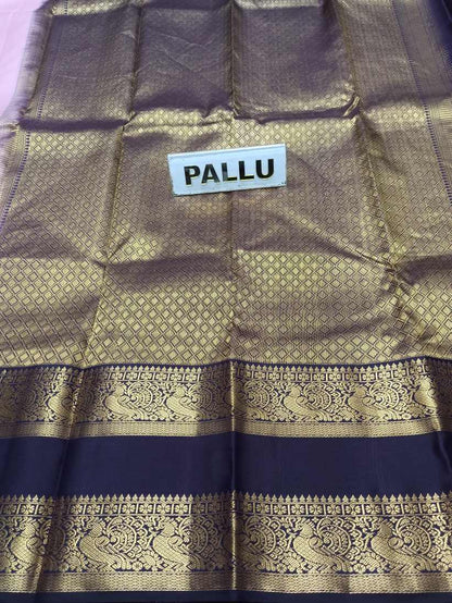 Pure Kanchipuram Silk Saree.