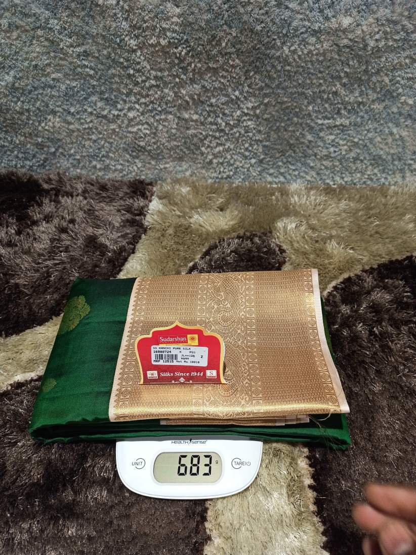 Pure Kanchipuram Silk Saree.