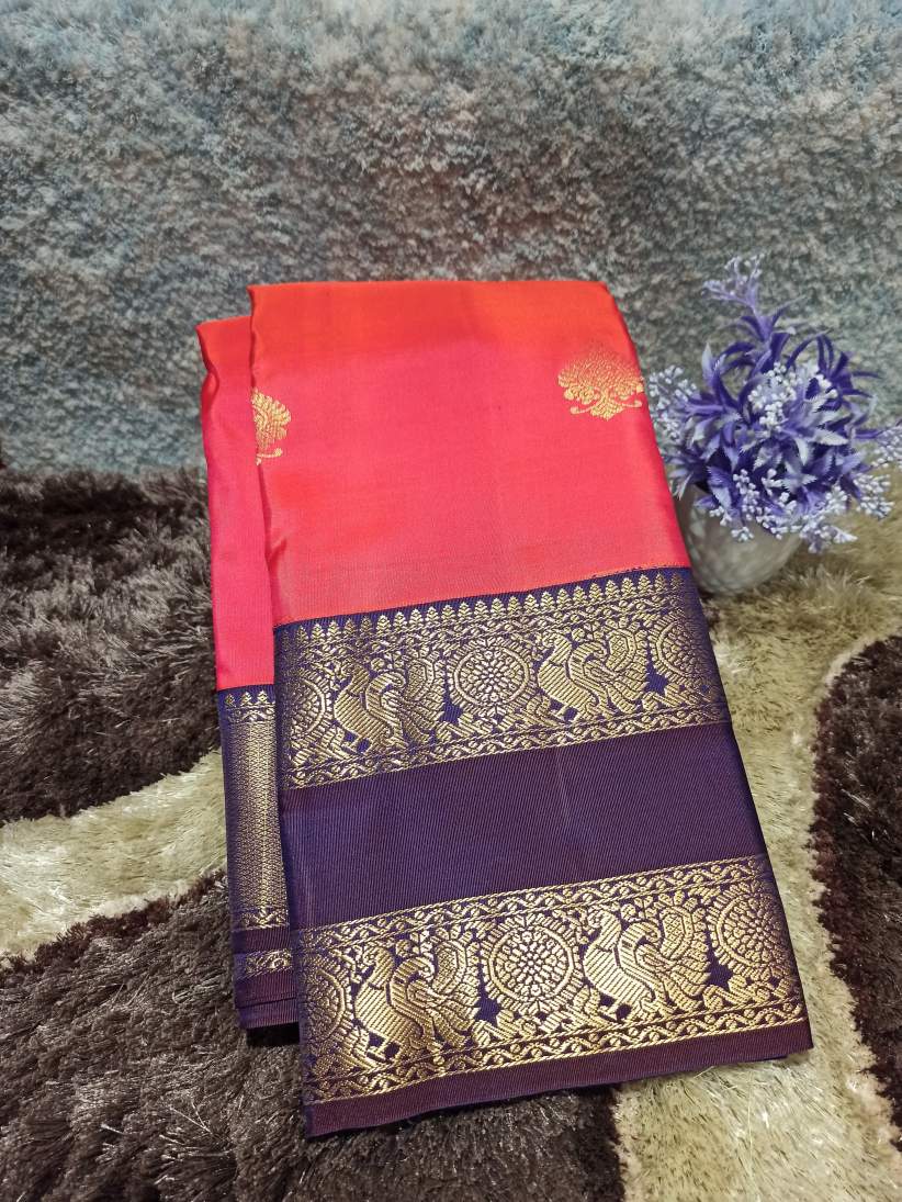 Pure Kanchipuram Silk Saree.