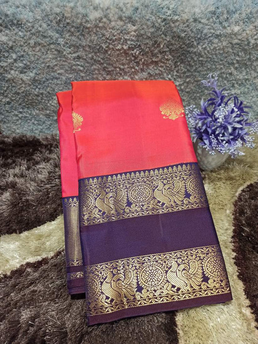 Pure Kanchipuram Silk Saree.