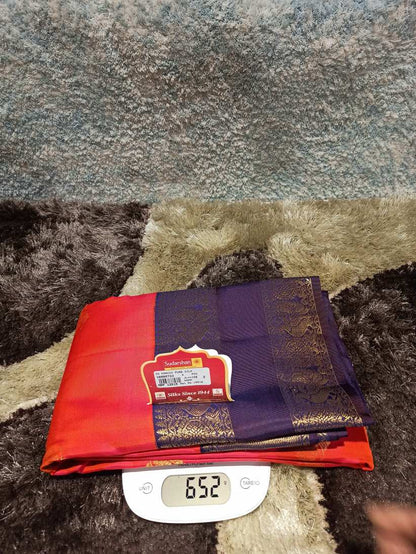 Pure Kanchipuram Silk Saree.