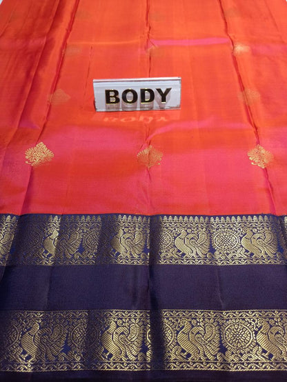 Pure Kanchipuram Silk Saree.