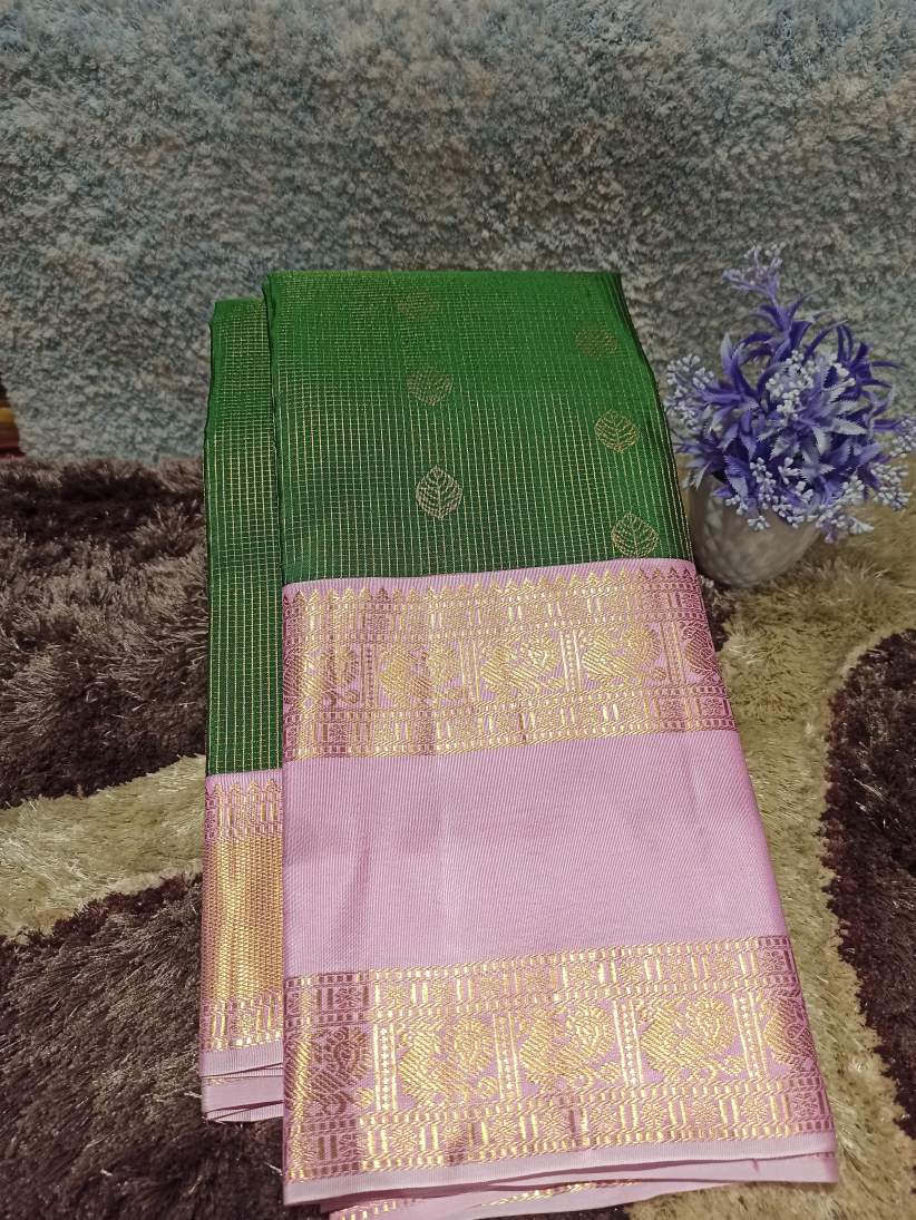 Pure Kanchipuram Silk Saree.