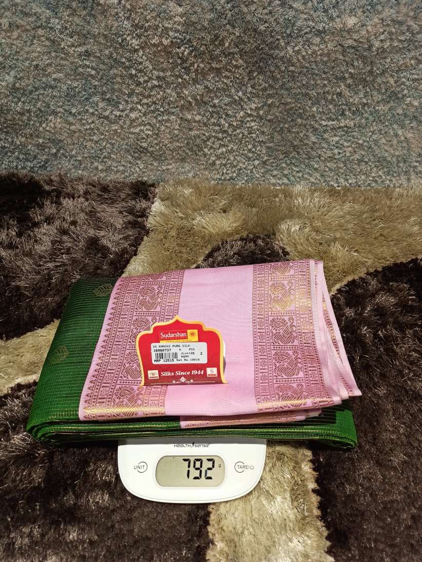 Pure Kanchipuram Silk Saree.