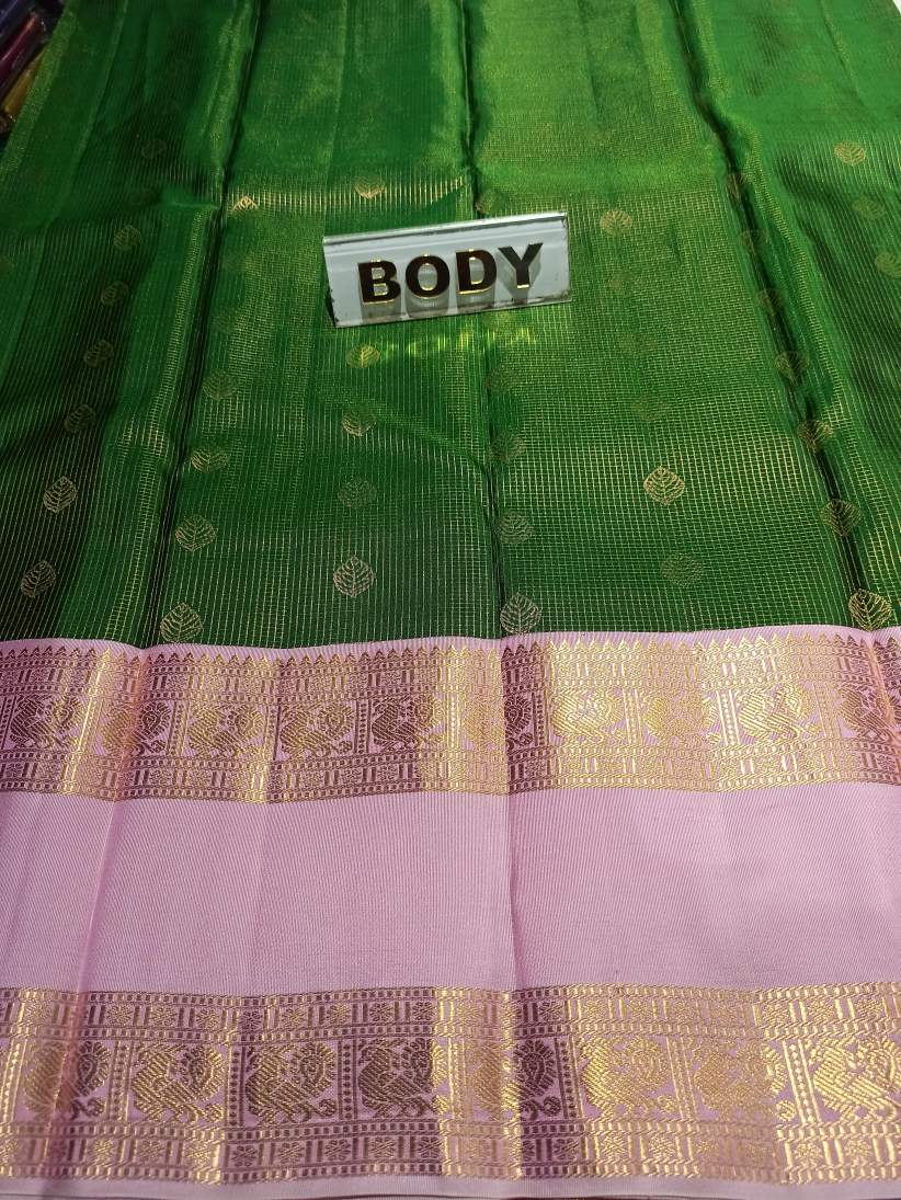 Pure Kanchipuram Silk Saree.