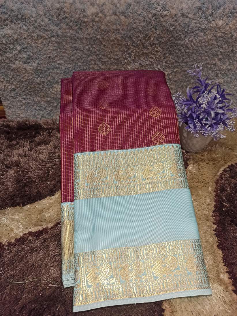 Pure Kanchipuram Silk Saree.