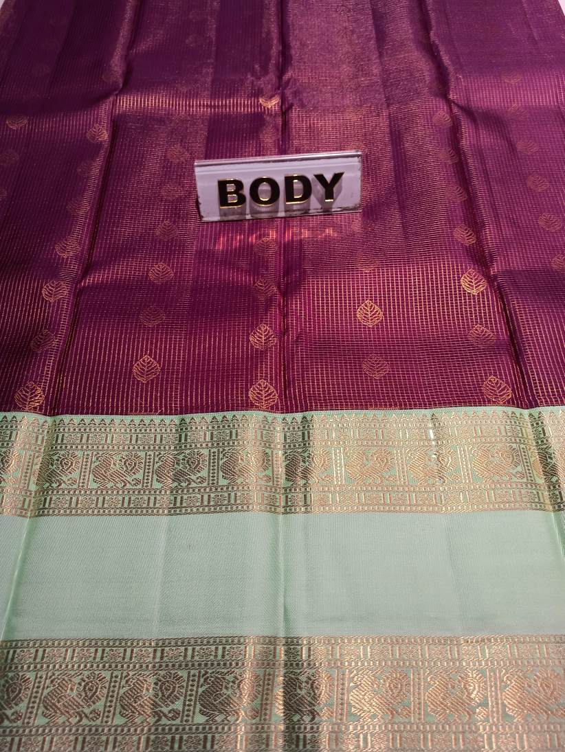 Pure Kanchipuram Silk Saree.