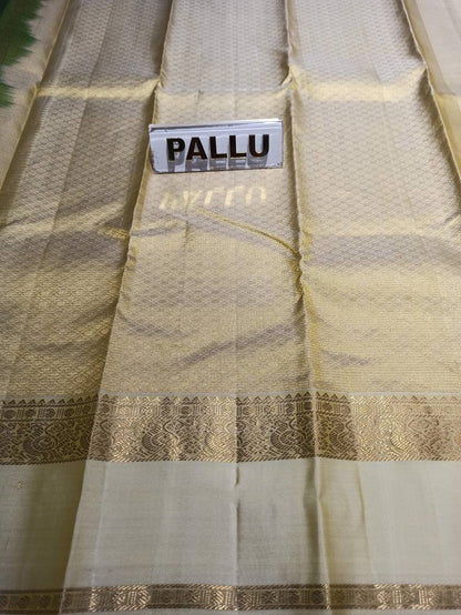 Pure Kanchipuram Silk Saree.