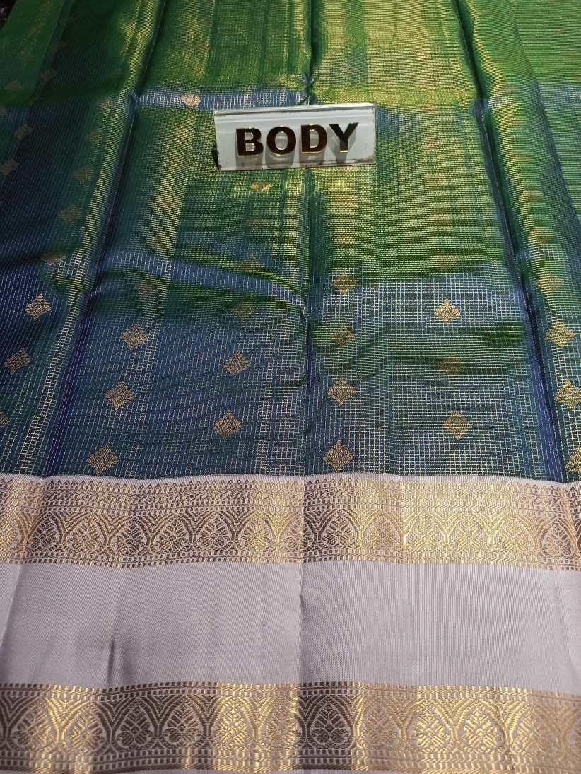 Pure Kanchipuram Silk Saree.