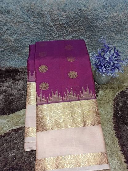 Pure Kanchipuram Silk Saree.