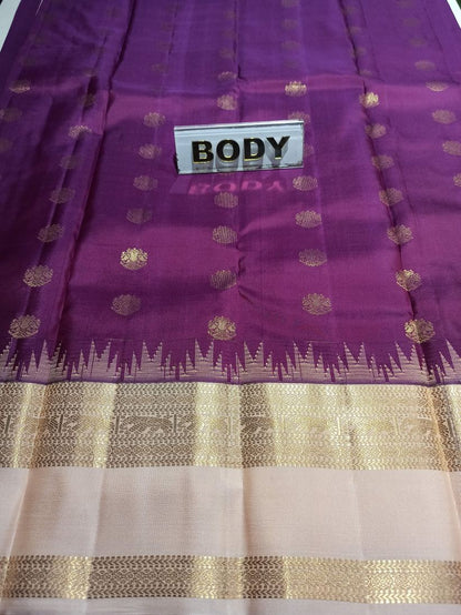 Pure Kanchipuram Silk Saree.