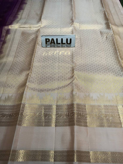 Pure Kanchipuram Silk Saree.