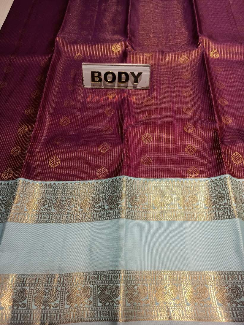 Pure Kanchipuram Silk Saree.