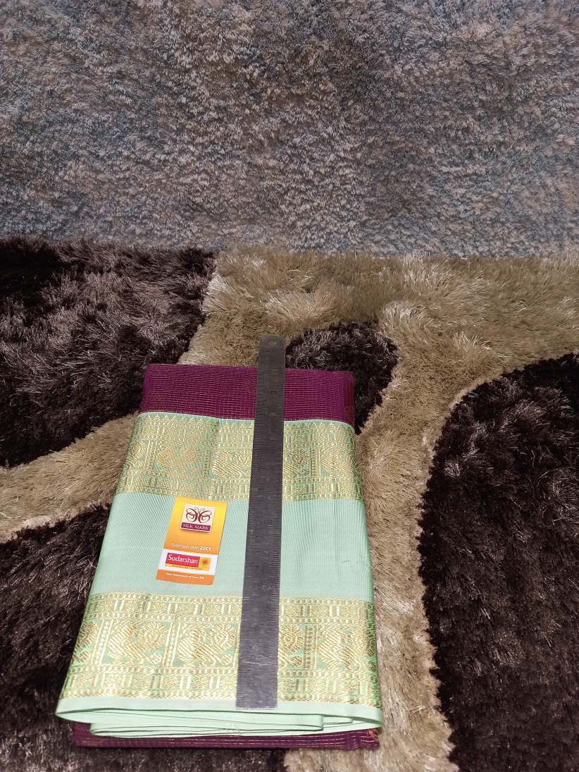 Pure Kanchipuram Silk Saree.